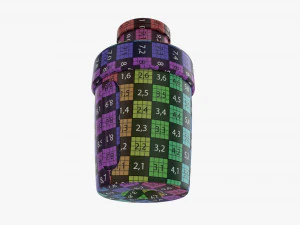 Blenderfles Klein 3D Model