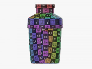 Blender Bottle Small Modello 3D
