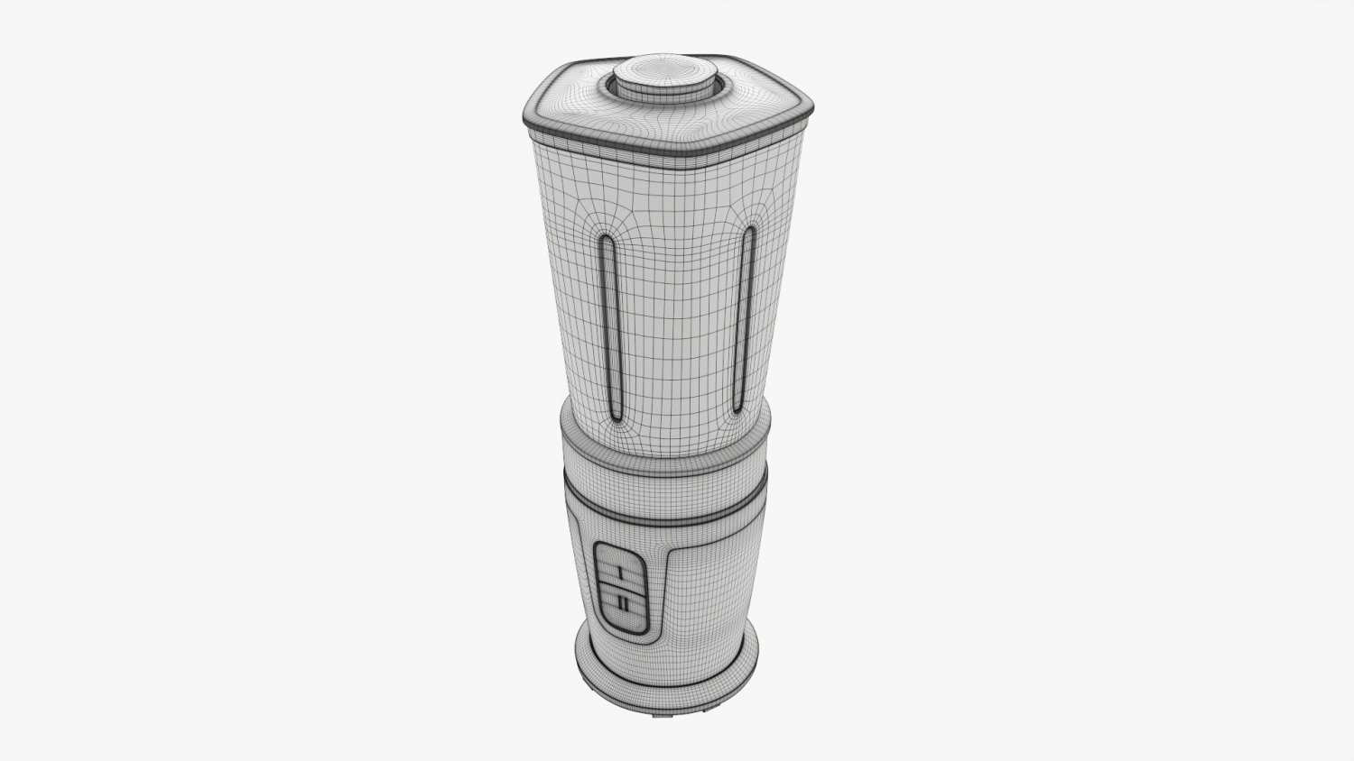 3D model OXO Meat Tenderizer with black Grips VR / AR / low-poly