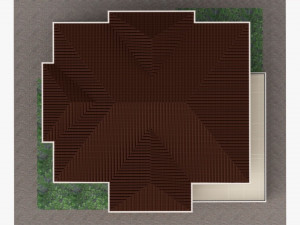 Building Villa Two-Story House With Garage 3Dモデル