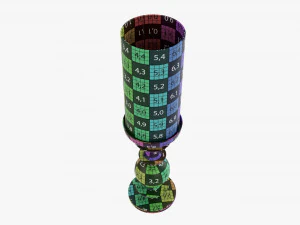 Candle Holder Modern 3D Model