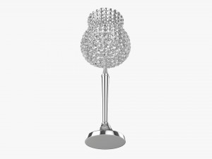 Candle Holder With Crystals Modelo 3D