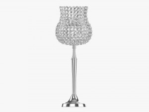 Candle Holder With Crystals Modelo 3D