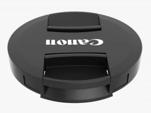 Canon Camera Lens Cover 3D Model