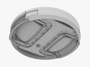Canon Camera Lens Cover 3D Model