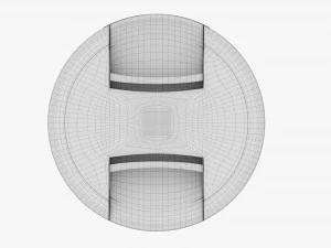 Canon Camera Lens Cover 3D Model