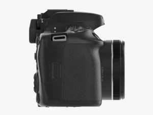 Canon Eos 90d Dslr Camera 50mm F18 Stm Lens 01 Modello 3D