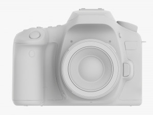 Canon Eos 90d Dslr Camera 50mm F18 Stm Lens 01 Modello 3D