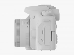 Canon Eos 90d Dslr Camera 50mm F18 Stm Lens 01 Modello 3D