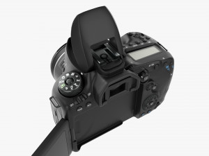 Canon Eos 90d Dslr Camera 50mm F18 Stm Lens 02 Model 3D
