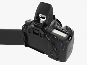 Canon Eos 90d Dslr Camera 50mm F18 Stm Lens 02 3D Model
