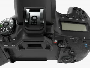 Canon Eos 90d Dslr Camera 50mm F18 Stm Lens 02 3D Model