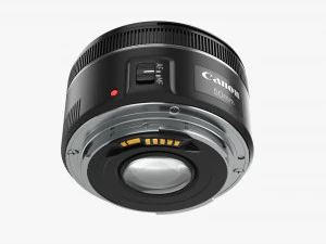Canon Eos 90d Dslr Camera 50mm F18 Stm Lens 02 3D Model