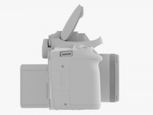 Canon Eos 90d Dslr Camera 50mm F18 Stm Lens 02 Model 3D
