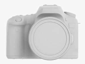Camara Canon Eos 90d Dslr Ef 24-70mm F28l Ii Lente Usm 01 Modelo 3D