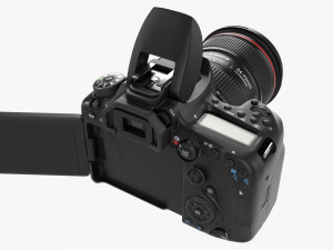 Canon Eos 90d Dslr Camera Ef 24-70mm F28l Ii Usm Lens 02 3D Модель