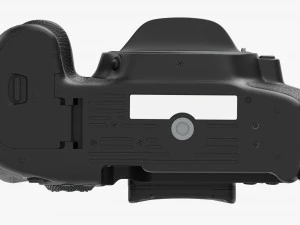 Canon Eos 90d Dslr Camera Ef 24-70mm F28l Ii Usm Lens 02 3D Модель