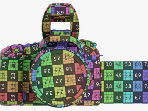 Canon Eos 90d Dslr Camera Ef 24-70mm F28l Ii Usm Lens 02 3D Модель