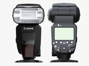 Canon Speedlite 600ex-Rt Camera Flash Wireless 3D Model