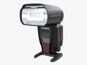 Canon Speedlite 600ex-Rt Camera Flash Wireless Modello 3D