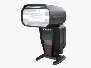 Canon Speedlite 600ex-Rt Camera Flash Wireless 3D Model