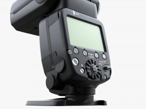 Canon Speedlite 600ex-Rt Camera Flash Wireless 3D Model