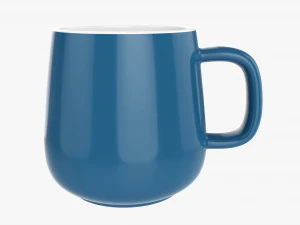 Caneca de caf&eacute; com al&ccedil;a 11 Modelo 3D