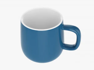Coffee Mug With Handle 11 3D Model