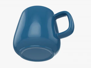 Coffee Mug With Handle 11 3D Model