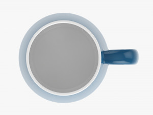 Coffee Mug With Handle 11 3D Модель
