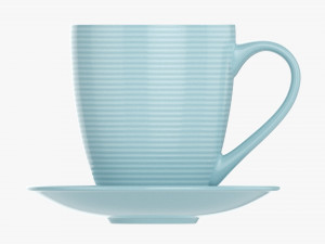 Coffee Mug With Saucer 01 3Dモデル