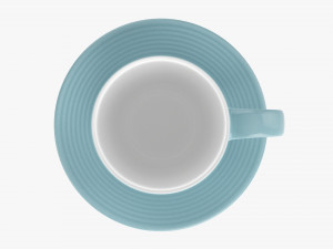 Coffee Mug With Saucer 01 3Dモデル