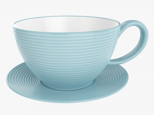 Coffee Mug With Saucer 03 Modelo 3D
