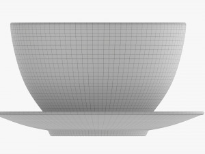 Coffee Mug With Saucer 03 Modelo 3D