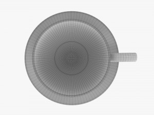 Coffee Mug With Saucer 03 Modelo 3D