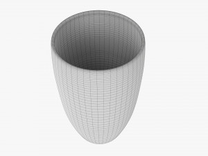 Coffee Mug Without Handle 02 Model 3D