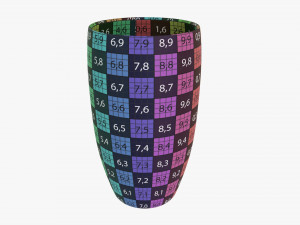 Coffee Mug Without Handle 02 Model 3D