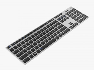 Dell Km717 Premier Wireless Keyboard 3D Model