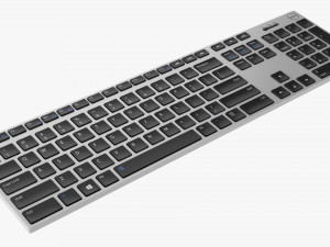 Dell Km717 Premier Wireless Keyboard 3D मॉडल