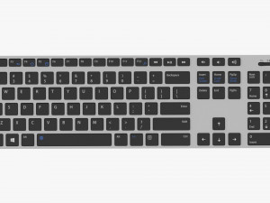 Dell Km717 Premier Wireless Keyboard 3D मॉडल