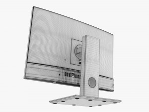 Dell Optiplex 7780 All-In-One Desktop Computer 01 3D Модель