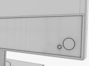 Dell Optiplex 7780 All-In-One Desktop Computer 01 3D Model