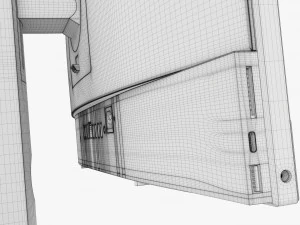 Dell Optiplex 7780 All-In-One Desktop Computer 01 3D Model