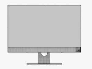 Dell Optiplex 7780 All-In-One Desktop Computer 01 3D Модель