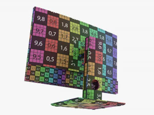 Dell Optiplex 7780 All-In-One Desktop Computer 01 3D Model