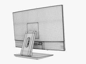 Computer desktop all-in-one Dell Optiplex 7780 02 Modello 3D