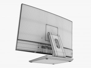 Dell Optiplex 7780 All-In-One Desktop Computer 02 3D Модель