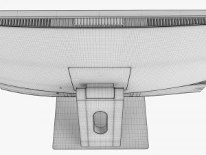 Computer desktop all-in-one Dell Optiplex 7780 02 Modello 3D