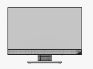 Dell Optiplex 7780 All-In-One Desktop Computer 02 3D Модель