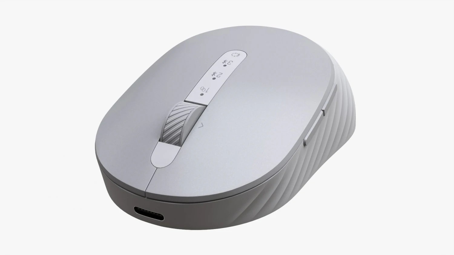 Dell Premier Rechargeable Wireless Mouse Ms7421w 3D Model .c4d .max .obj .3ds .fbx .stl .blend 